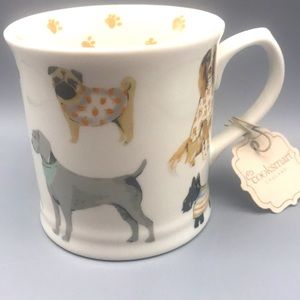Cooksmart England cute dog coffee tea mug.